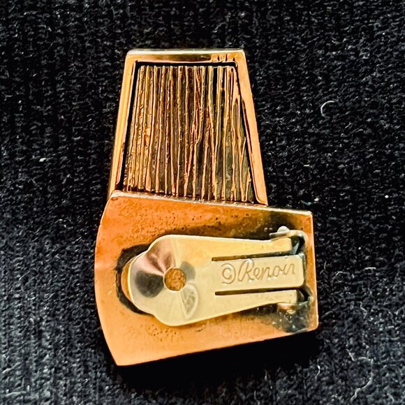 Vintage Renoir Copper Bracelet & Earrings Set - Mid-Century - Picture 5 of 6